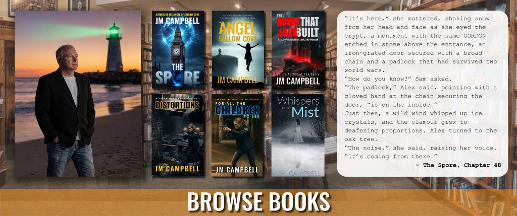 Browse books by JM Campbell, including the acclaimed The Angel of Sallow Cove and NEW for 2026, The Spore.